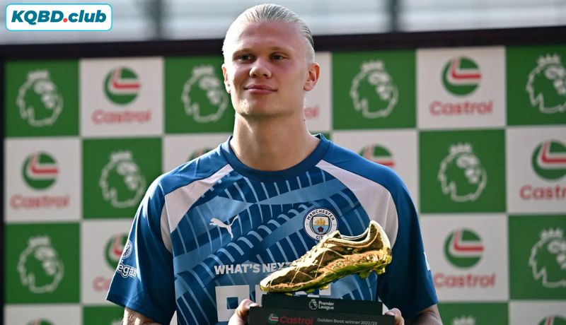Erling Haaland khẳng định vị thế sát thủ với kỷ lục Chiến giày vàng Erling Haaland khẳng định vị thế sát thủ với kỷ lục Chiến giày vàng
