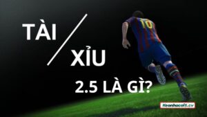 Hiểu đúng kèo Tài Xỉu 2.5 là gì?